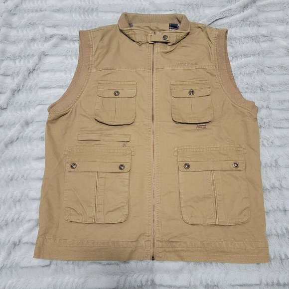 Jeep Other - JEEP Rich Men's XL Multiple Pocket Full Zip Vest
